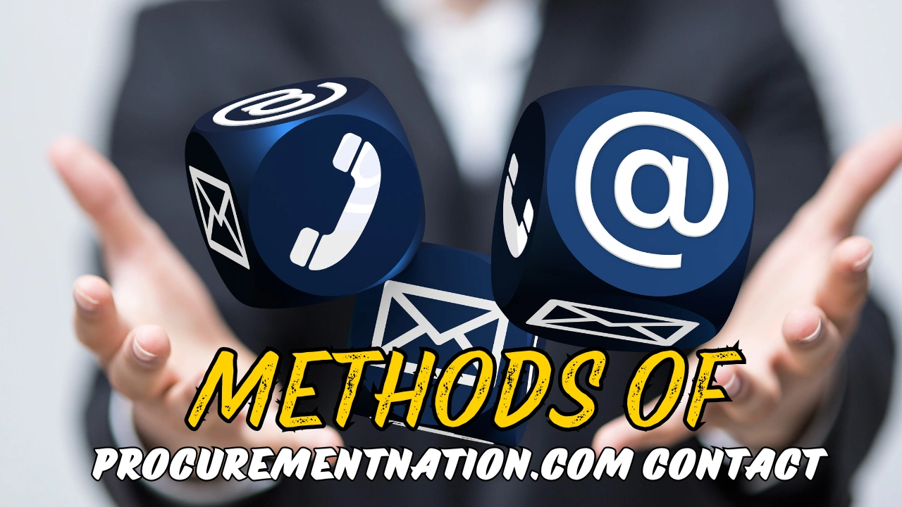 Methods of procurementnation.com contact